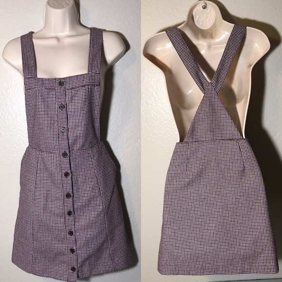 Forever 21 Dresses & Skirts - Forever 21 button front skirt overall dress